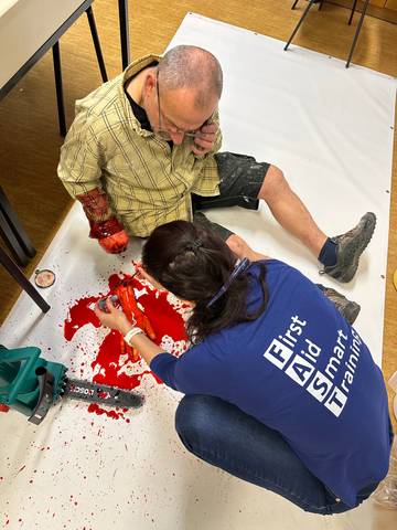 Rozšířený kurz první pomoci pod patronátem společnosti ČEZ